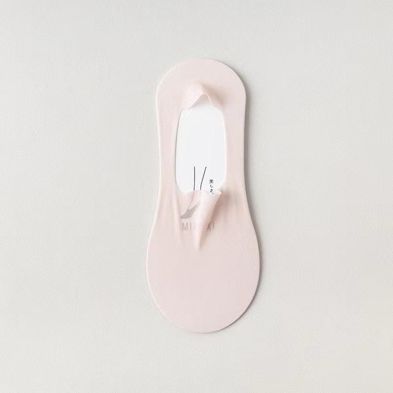 Thin Mesh Non-Slip Women's Low-Cut Invisible Socks, Breathable and Versatile Boat Style