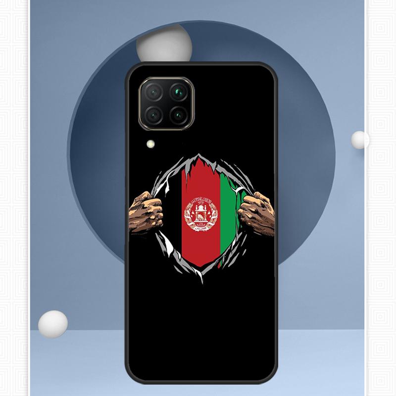 Afghan Afghanistan Flag For Huawei P30 P60 Pro P20 P40 Lite Nova 9 10 SE 12s 12i 11i 8i Y91 Y60 Y70 Y72 Y90 Y61 Case