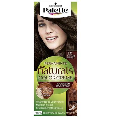 Schwarzkopf Palette Naturals Renk Kremi 3.0 Koyu Kestane