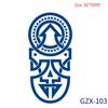 Juice-Based Semi-Permanent Non-Reflective Waterproof Herbal Tattoo Stickers - Sweat-Resistant, Personalized, Internet Celebrity Style