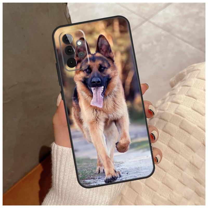German Shepherd Dog For Samsung Galaxy A36 A56 A16 A26 A06 A52 A53 A33 A13 A34 A54 A14 A15 A35 A55 A22 A32 Case