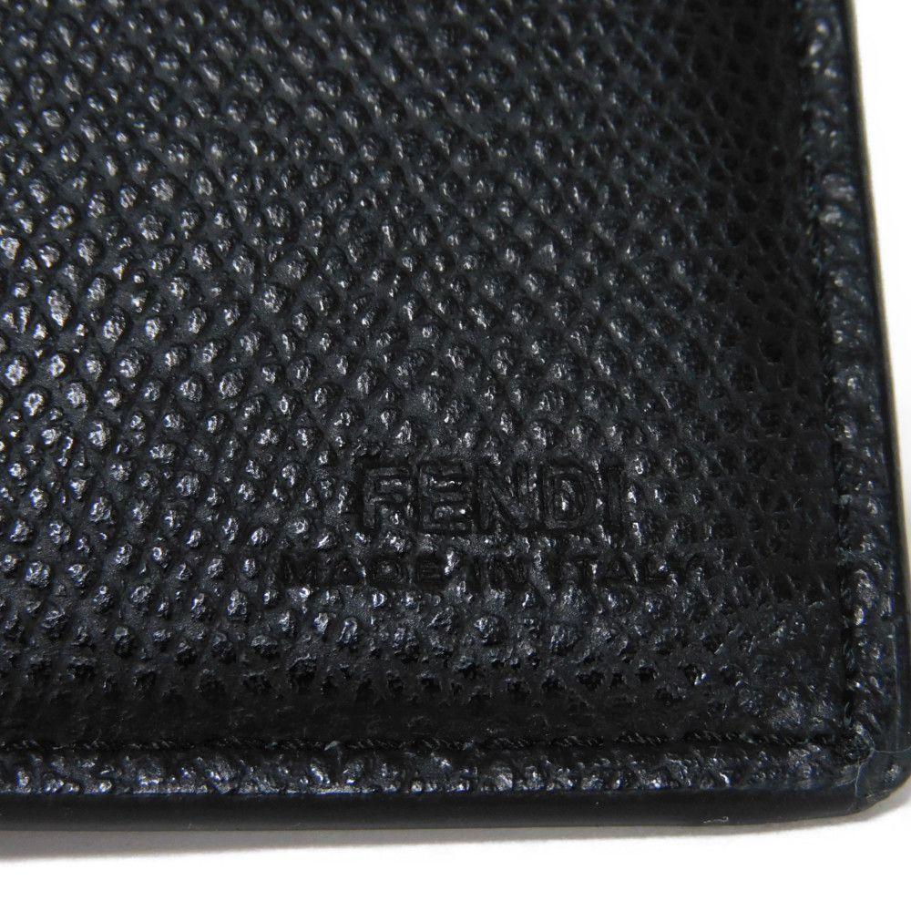 Used Bag Bugs Bifold Wallet (11491) with Eye Motif Multicolor Logo (7M0169 AC9I F0X93 7941) in Black, Men's from Japan
