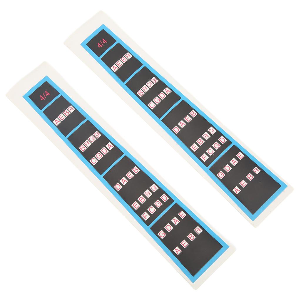 2Pcs Violin Stickers Fingerboard Marker PVC Music Instrument Accessories for Fiddle 4 4