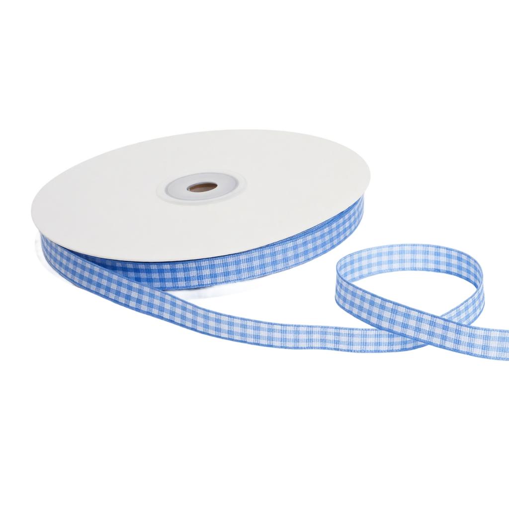 Plaid Ribbon with Polyester for Christmas Gift Wrapping, Crafts and Hair Bows, 1 45 m