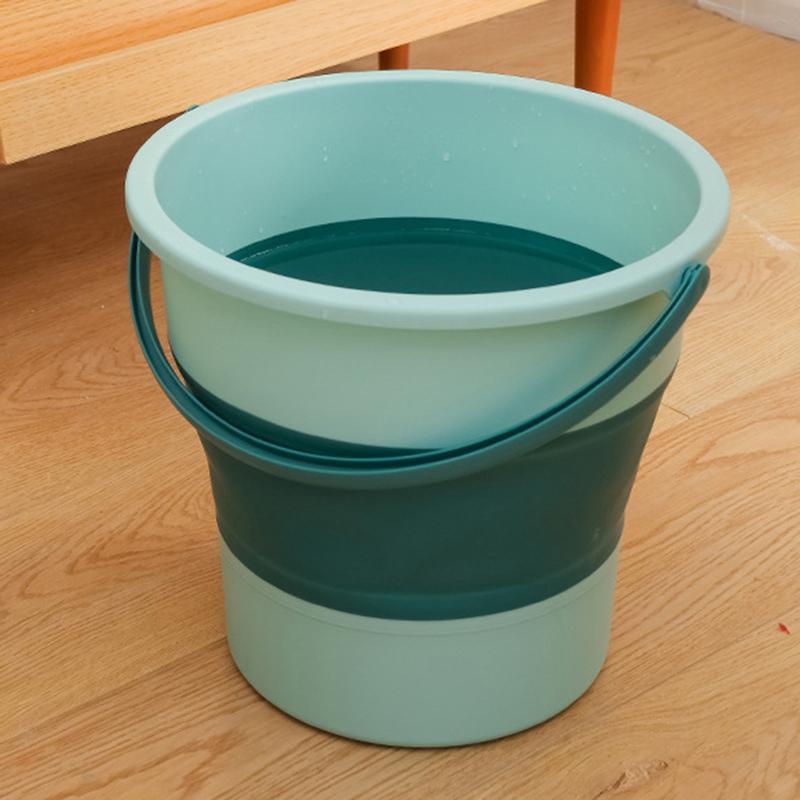 5/10L Tragbarer Faltbarer Eimer Waschbecken Tourismus Outdoor Angeln Camping Eimer Haushalt Reinigen Autowaschen Platzsparender Eimer