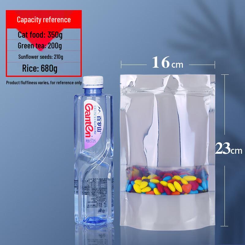 

Aluminum Foil Stand-Up Pouch with Window