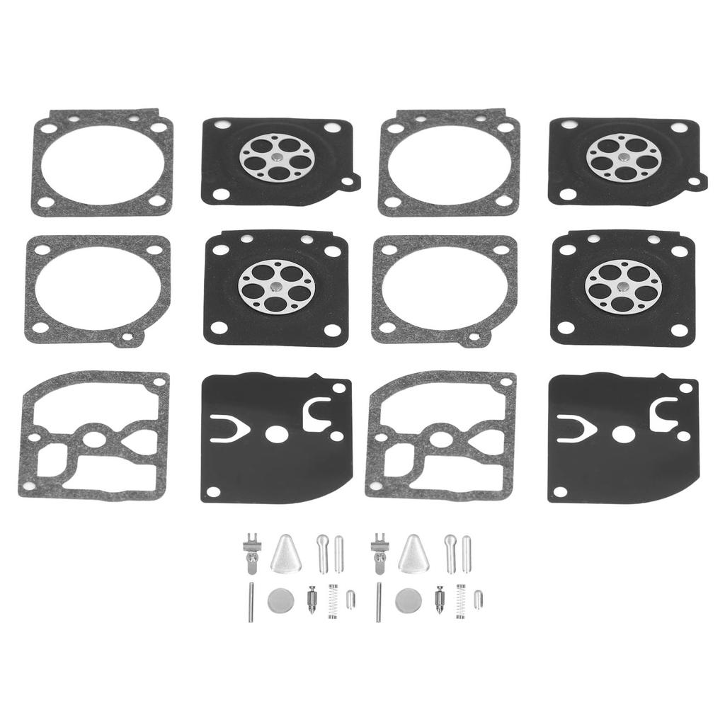 2 Sets Carburetor Rebuild Kit Replacement for STIHL MS200 MS200T C1Q RB‑69 RB69 Chainsaw