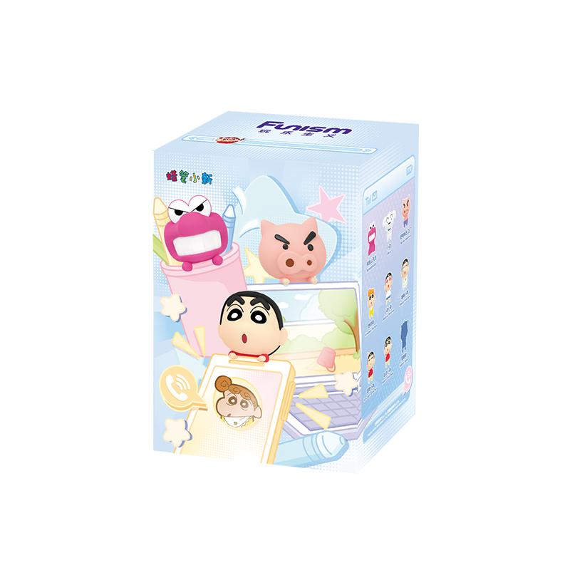 Crayon Shin-Chan Genuine Collectible Anime ation Figurine Hippers Mobile Phone Screen Decoration Interesting Toys Gift