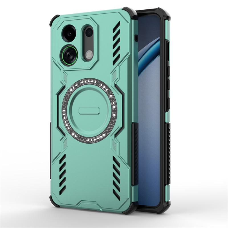 For OPPO K13 Turbo Case OPPO K13 Turbo Pro Cover Heat Dissipation Magnetic Wireless Charging Protective Phone Cases On K13 Turbo