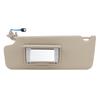 Sun Visor 83280 TG7 A12ZB Left Driver Side Effective Sunshade Elegant Sun Shielding Visor Board with Mirror for Pilot