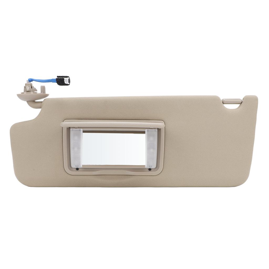 Sun Visor 83280 TG7 A12ZB Left Driver Side Effective Sunshade Elegant Sun Shielding Visor Board with Mirror for Pilot