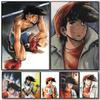 1 Stück Sport Anime A-Ashita No Joe Poster Aufkleber Druck Wasserdichte Wandkunst Für Wohnzimmer Schlafzimmer Heimdekoration
