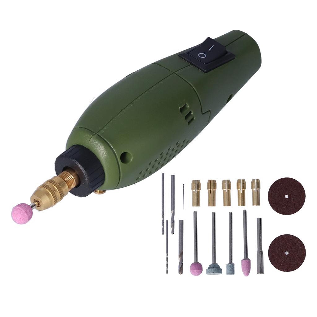 Electric Grinding Pen Manual Engraving Trimming Polishing Rotary Tool Kit 12000RPM