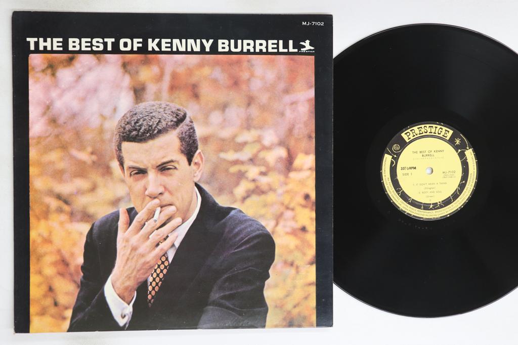 LP Record KENNY BURRELL - Best Of Kenny Burrell MJ7102 PRESTIGE Japan Jazz Used