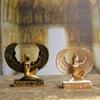 Ägyptische Mythologie Göttin Hathor Flügel Kniend Harz Handwerk Geschenke Mehrere Stile Vergoldet Heimdekorationen
