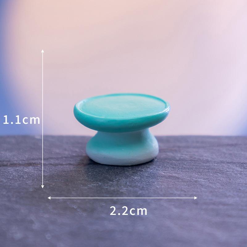 Cartoon Roztomilý Festival poloviny podzimu Králičí panenka Svátek poloviny podzimu Mooncake Dekorace na desku Roztomilý králičí pryskyřice Ornament dárek