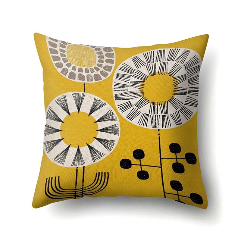Polyester Pillowcase Automobile Decoration Home Printed Pillowcase