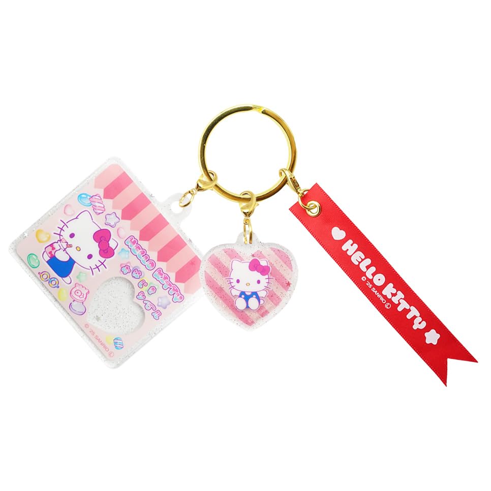 Sanrio Characters Hello Kitty Marble Triple Keychain 8203 250