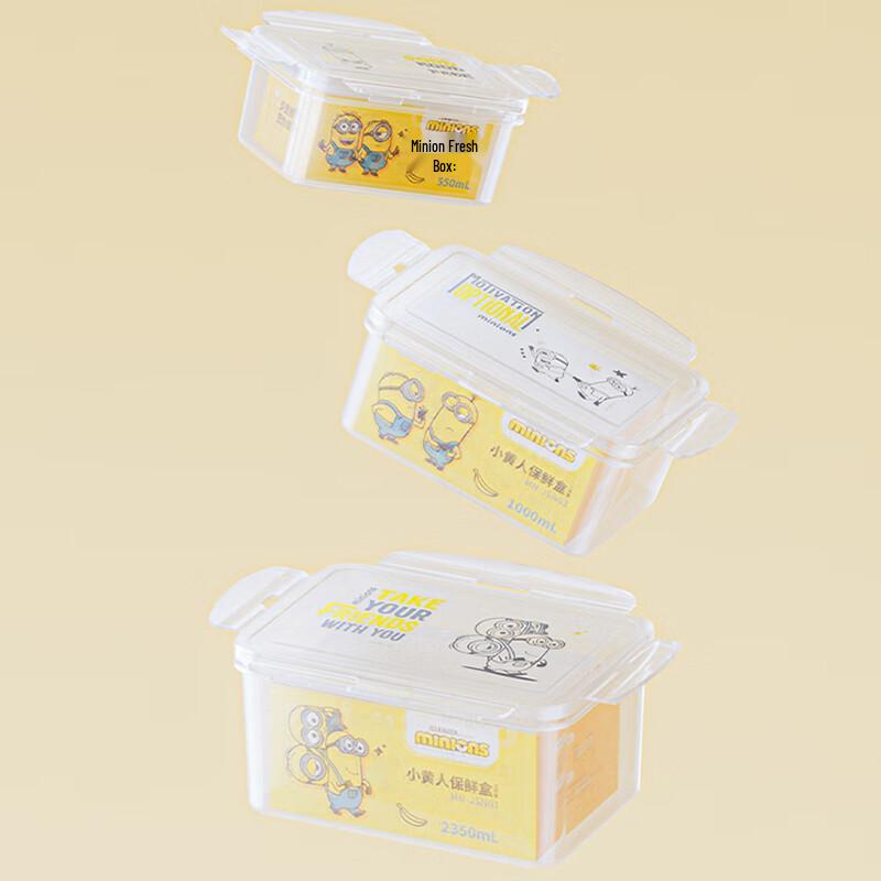 Despicable Me Minion Matförvaringsbehållare Set