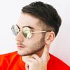 Eonadeoluteu Round Sunglasses Carina Mirror Retro