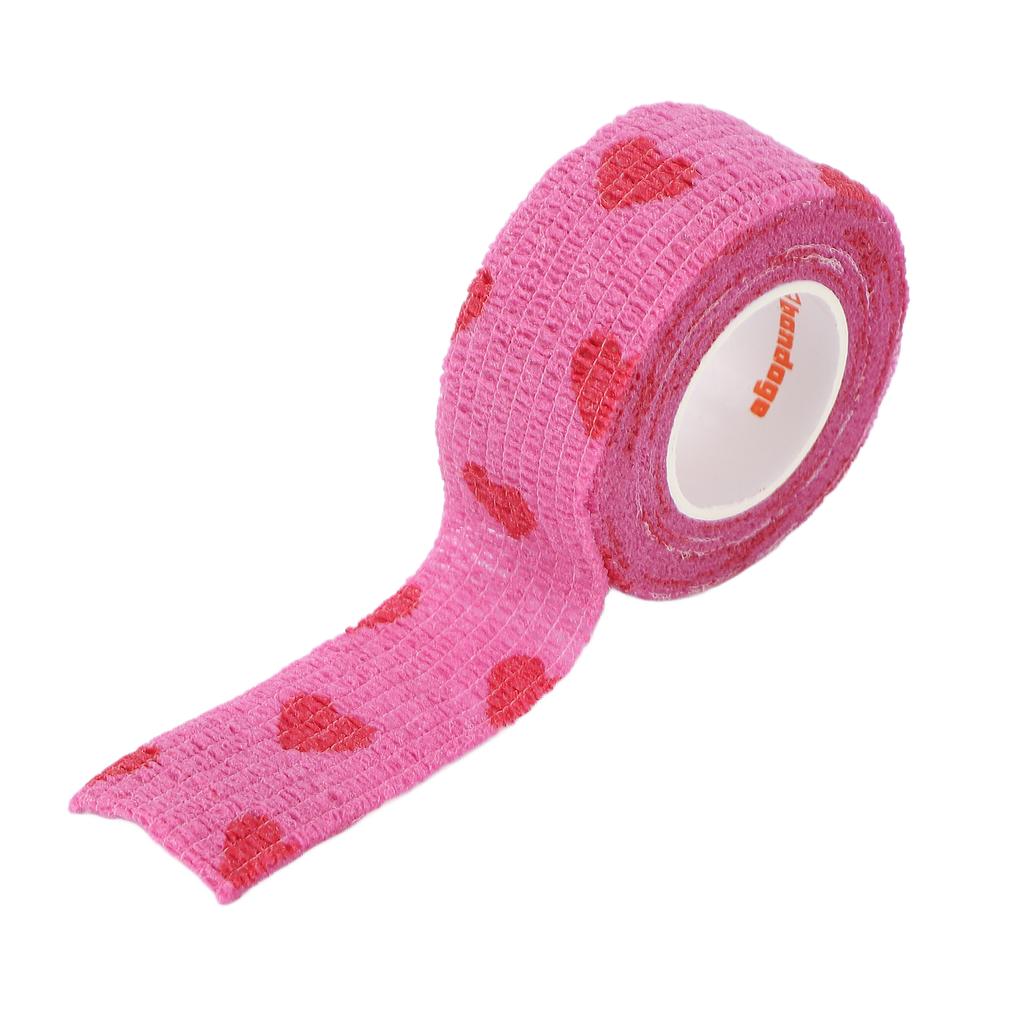 Self Adhesive Tape Elastic 0.98 Inches Width 2.18 Yards Length Athletes Finger Tape for Sports