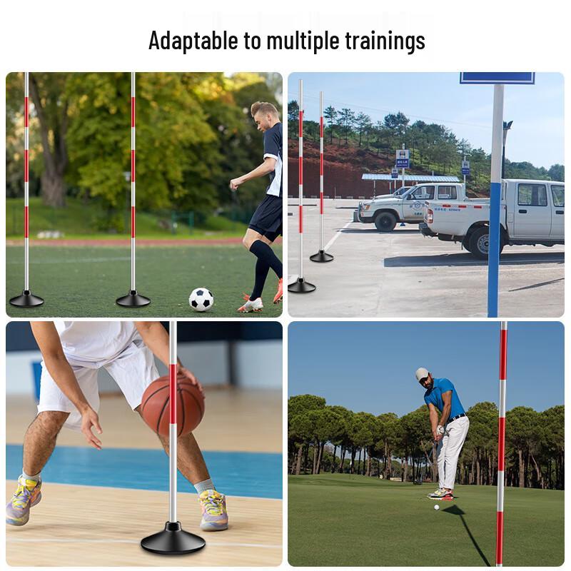 Haojiali Sports Training Slalom Pole with Flag