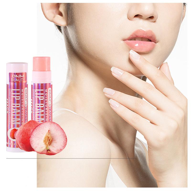 1PC Fruit Moisturizing Lip Balm Continuous Lip Balm Hydrating Anti-aging Reducing Lip Wrinkles Temperature-changing Lip Balm