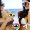 Bright Glitter Water Cup Electroplated Drinking Cup Portable Beverage Cup  Outdoor Use