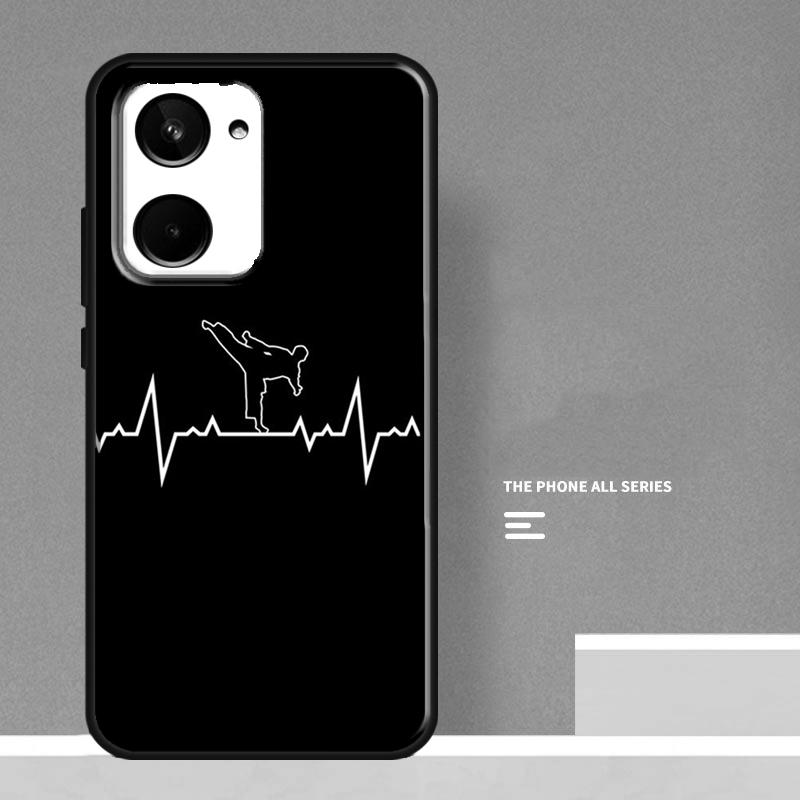 Kung Fu Taekwondo Karate Case For Realme GT Neo 5 2 3 GT3 8 9 10 Pro Plus C11 C15 C21 C30 C31 C35 C33 C55 C25s C21Y