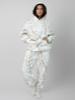 Autumn Unisex 3D Maple Leaf Print Hoodie with Patch Pockets