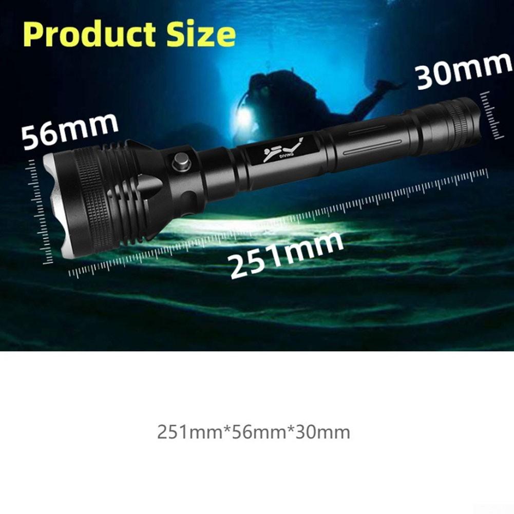 Diving Flashlight Flashlight Orange Peel Cup P70.2 Strong Light