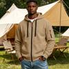 Men's Zip Up Hoodie with Pockets Casual Athletic Sweatshirt