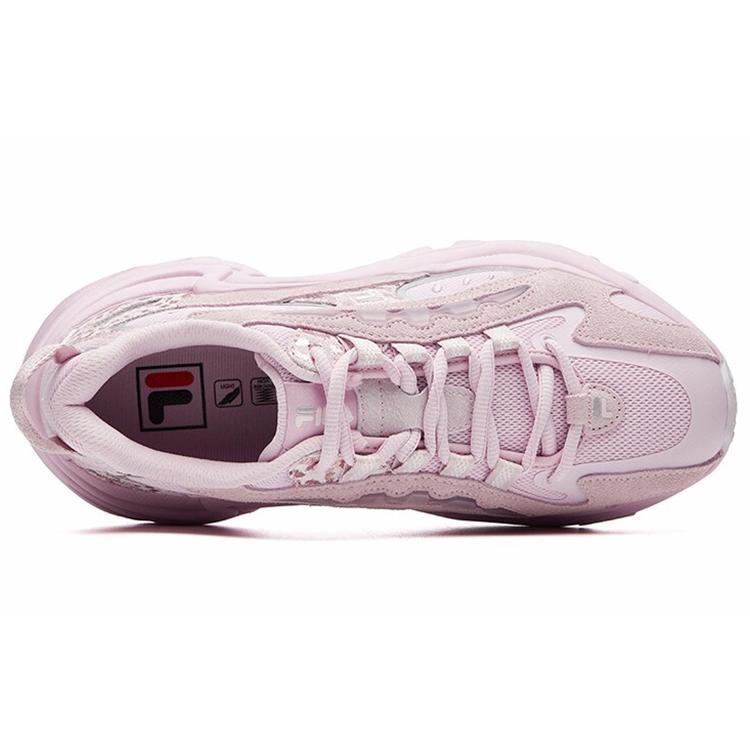 FILA PANTERA Mesh, Textile, Synthetic Leather Low top Casual Shoes Women's Snow Lilac F12W111117FLS