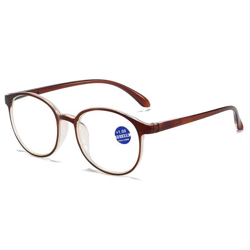 Ready to Ship Cheap Plastic Round Frame Anti Blue Light Reading Glasses 2026