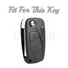 For FIAT Panda Stilo Punto Doblo Grande Bravo 500 Ducato Minibus TPU 3 Buttons Car Flip Key Case Cover Shell Fob Accessories