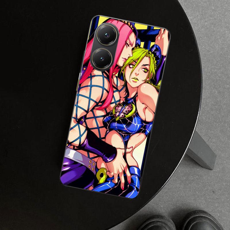 JoJo's Bizarre Adventure Jolyne Cujoh Phone Case Cover for Xiaomi Poco X6 X5 X7 Pro F7 Ultra Redmi 15C 15 13C 13 12C 12 10C 10 1