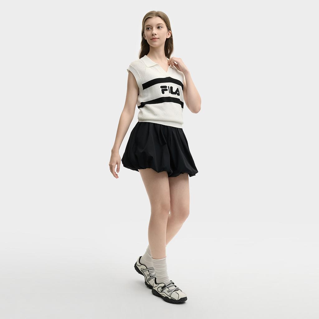 New FILA ORIGINALE Casual Shorts Women's Jet Black F11W529809FBK