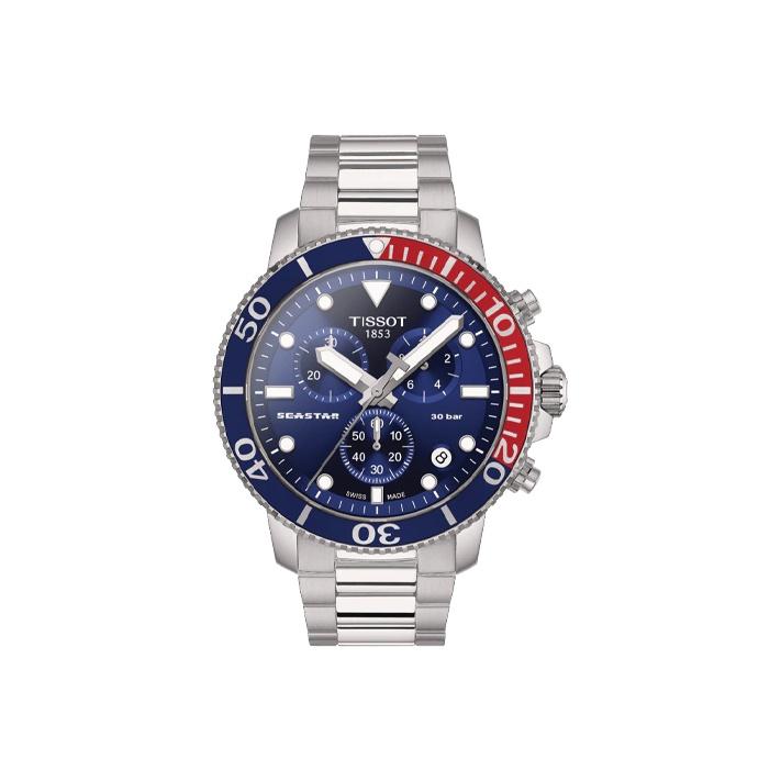 

TISSOT Quartz Movement Men s Watches Watch 45.5mm Blue Dial Stainless Steel Case T120.417.11.041.03 Blue Dial
