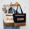 Versatile Canvas Tote Bag Cross-body School Bag Underarm Bag Messenger Bag  School