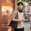 Baleno Men's Thermal Silk-Blend Long Sleeve Crew Neck Tee