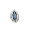 Natural London Blue Topaz Gemstone 925 Sterling Silver Handmade Jewelry Ring RR-26-5