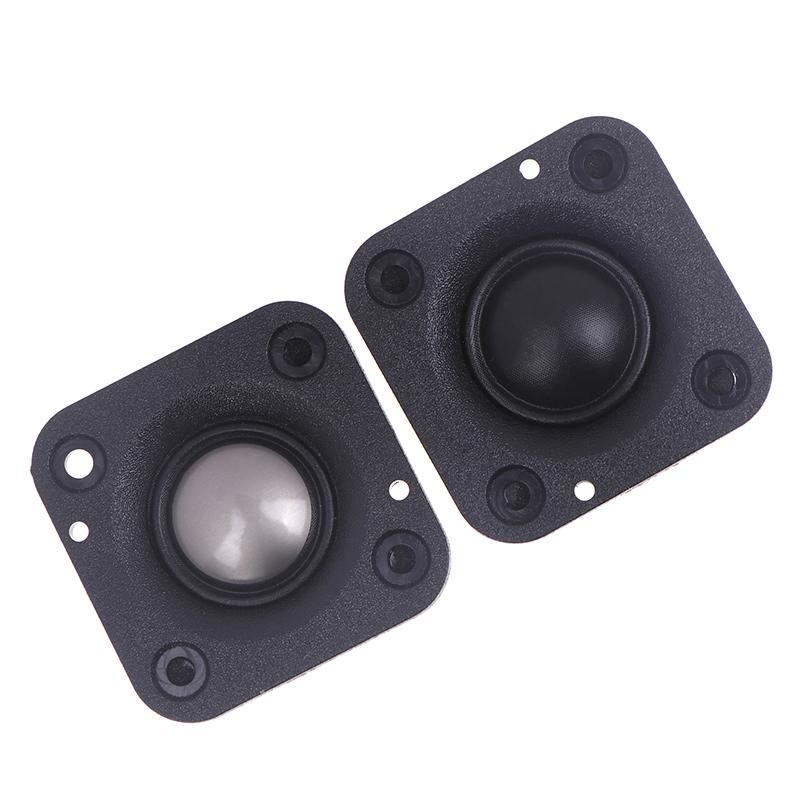 2 Stück 2 Zoll Audio-Lautsprecher 4 Ohm 20W 48mm Hochtöner Hifi Musiklautsprecher Seidenmembran-Hochtöner DIY Heimkino-Lautsprecher