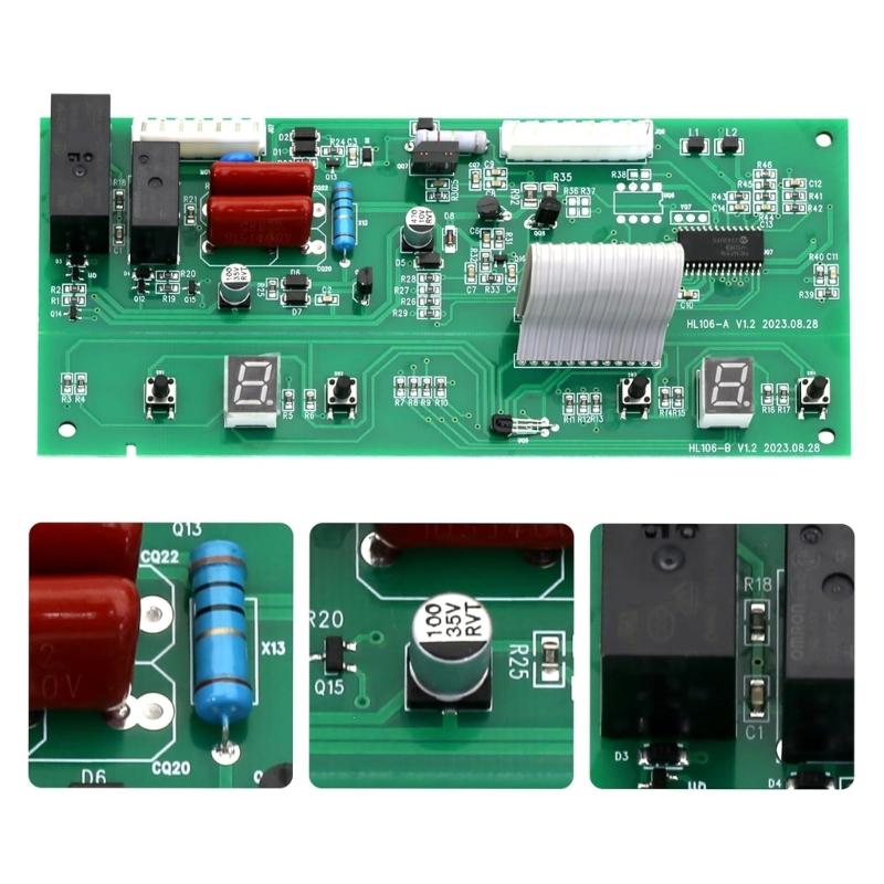 Praktische Kühlschrank-Leiterplatte Kühlschrank-Hauptplatine für den Heim- und Gewerbegebrauch Gewährleistung stabiler Leistungen