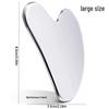 Stainless Steel Heart-Shaped Gua Sha Facial & Body Massage Tool