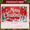 Christmas Party Banner Holiday Print Winter Holiday Banner Xmas Celebration Background Star Decorations Xmas Event Display