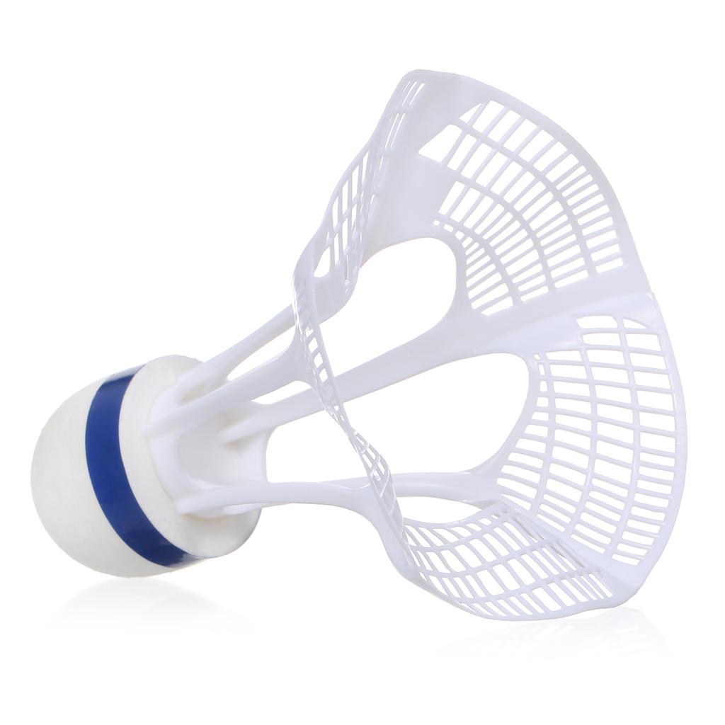 3pcs petecas de nylon petecas de badminton de plástico durável para esportes ao ar livre interno badminton