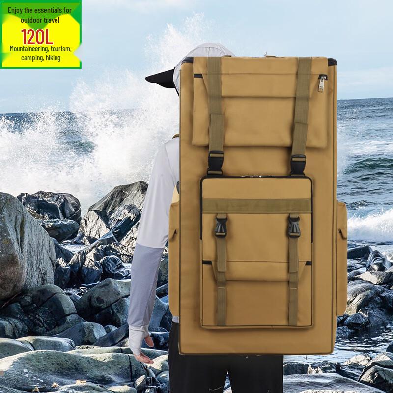 Feng Qi Ying 120L Waterproof Outdoor Hiking Backpack
