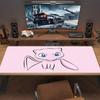 Mew Mouse Pad, Large Gaming Desk Mat, Non-slip XXL Mousepad for Laptop & Tablet, Mini PC Playmat with Stitched Edges