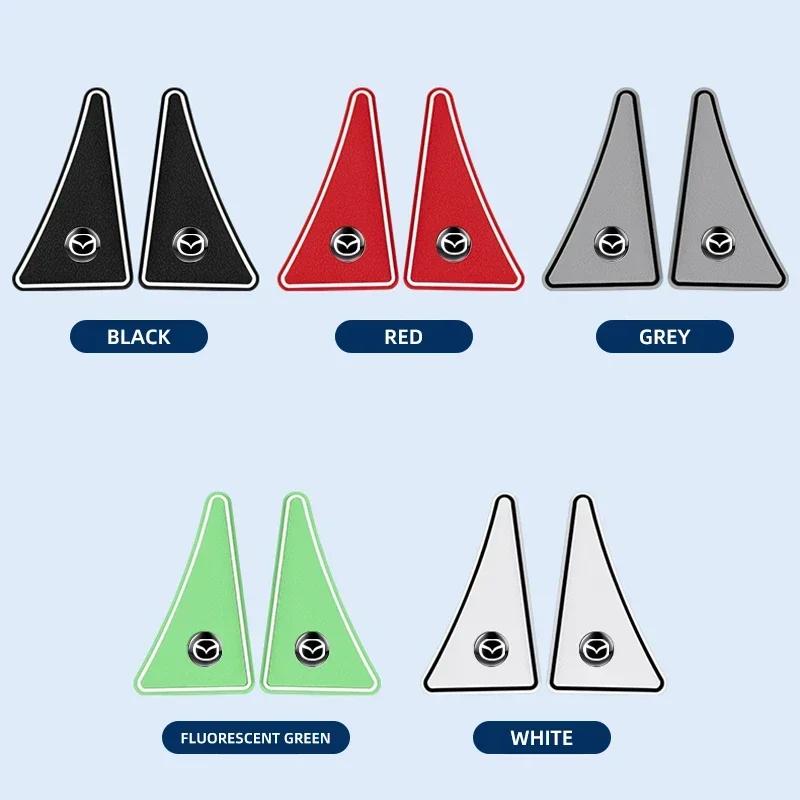 2PC Rubber Car Door Protection Corner Cover Edge Protection Anti-Collision Scratche for Mazda CX-5 CX5 Atenza CX-7 CX-9 MX5 CX30