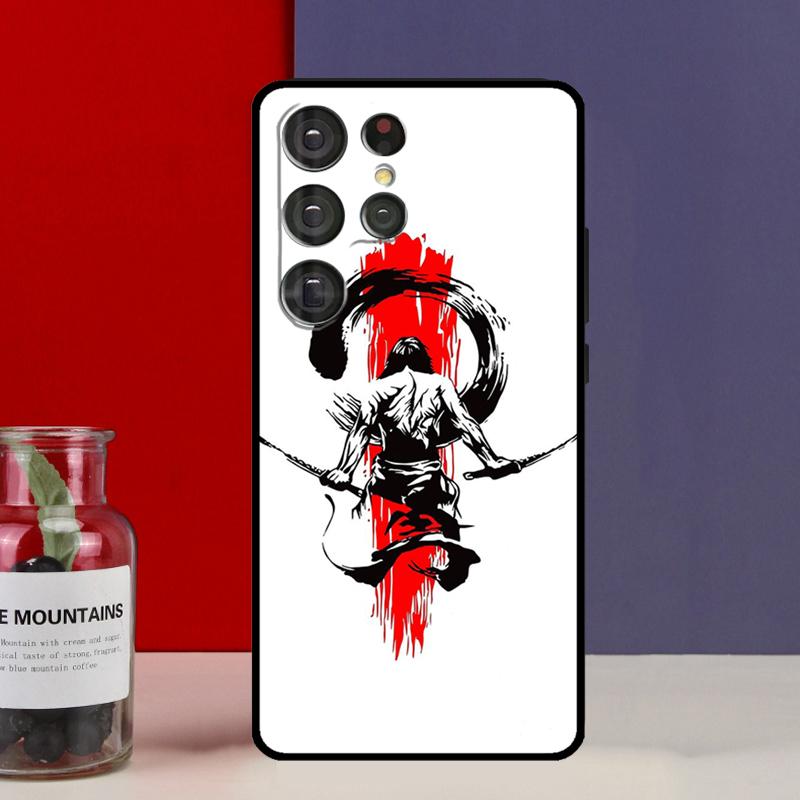 Japan Samurai Ninja Back Cover For Samsung Galaxy S20 FE S21 FE S22 S23 Ultra Note 20 10 S8 S9 S10 Plus Case